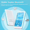 SWOFY 160GB MP3 player, D08 Android 13 MP3 player, 4-inch touch screen, Bluetooth, WiFi， Support Spotify and app store downloads. 