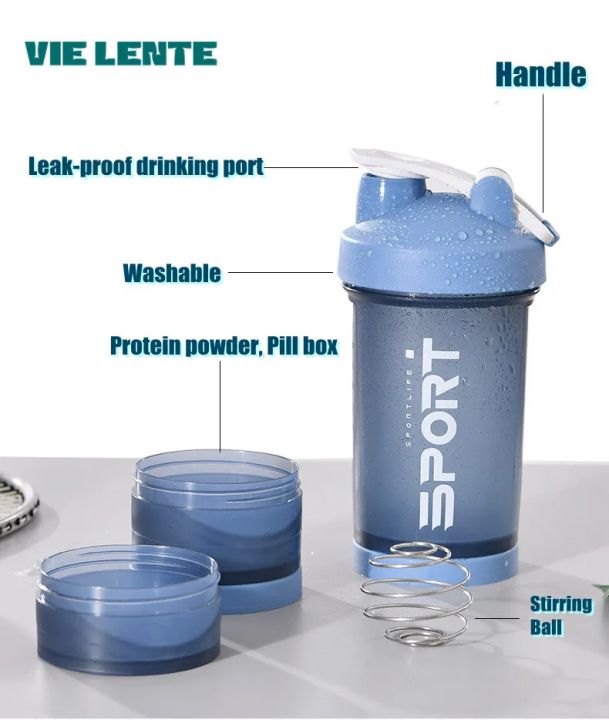 500ML%203-layer%20Sports%20Water%20Protein%20Powder%20Shaker%20Bottle%20Outdoor%20Travel%20Portable%20Leakproof%20Drinkware%20Plastic%20Drink%20BPA%20Free%20-%20Image%202