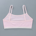 Cartoon Summer Young Children's Breast Care Bras Developmental Girls Training Bra Puberty Students Kids Vest Teenage Underwears. 