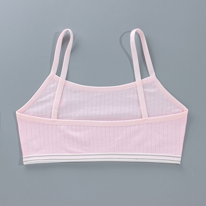 Cartoon%20Summer%20Young%20Children's%20Breast%20Care%20Bras%20Developmental%20Girls%20Training%20Bra%20Puberty%20Students%20Kids%20Vest%20Teenage%20Underwears%20-%20Image%204