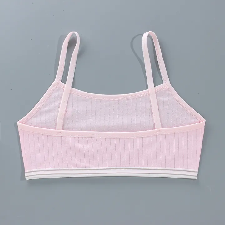 Cartoon%20Summer%20Young%20Children's%20Breast%20Care%20Bras%20Developmental%20Girls%20Training%20Bra%20Puberty%20Students%20Kids%20Vest%20Teenage%20Underwears%20-%20Image%204