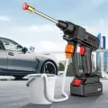 Factory New Lithium Battery Water Washing 24 V Wireless Car Washer Electric Portable Water Gun. 