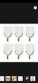 DealSpot 6 in 1 strong adhesive wall hooks, stciky hooks for wall hangings, storng load holding capacity can hold upto 3kg, pack of 6 durable wall hooks. 