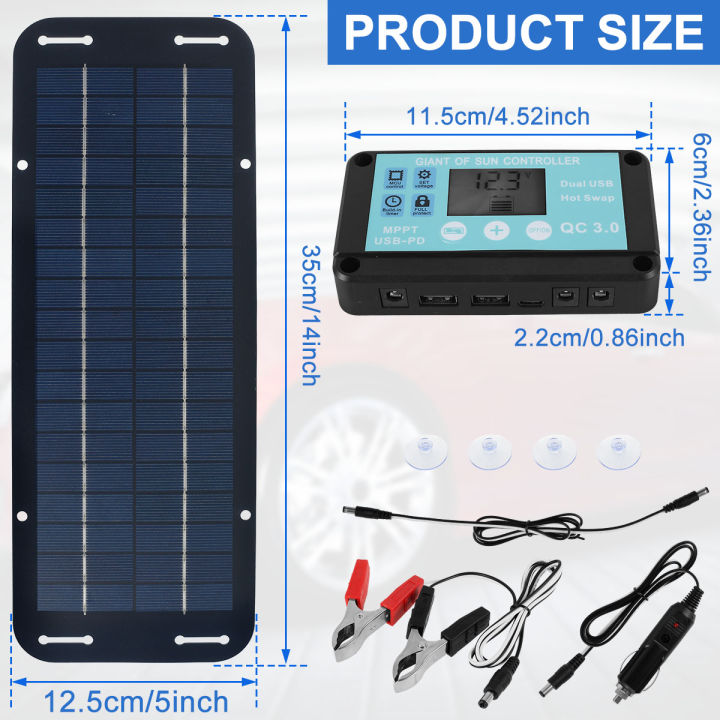 Solar%20Panel%20Kit%2012V%2030W%20IP65%20Waterproof%20Solar%20Trickle%20Charger%20Portable%20Monocrystalline%20Solar%20Powered%20Battery%20Charger%20with%20-%20Image%206
