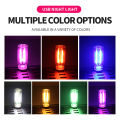 Retro USB LED Filament Touch Dimming Bulb 5V Touch LED Night Light Camping Incandescent Decorative Car Interior LED Lighting. 