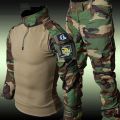New Men's Camping Suit Airsoft Outdoor Hunting Clothes Paintball SWAT Assault Shirts Cargo Pants Men Army Multicam Uniforms. 