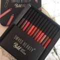Swiss Beauty Matte Lipliner - 1.8g - 12 Pcs. 