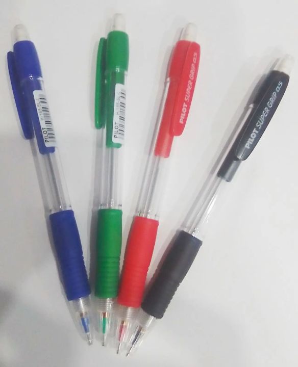 Pilot Super Grip H-185 0.5 mm Mechanical Clutch Pencil ( Pack Of 1) Mechanical Pencil Lead FreeLow
