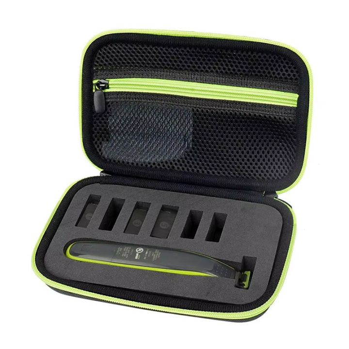 For Philips One Blade Shaver - High Quality Shockproof Hard Storage Bag, Electric Razor Carrying Case, Travel Holder for Men