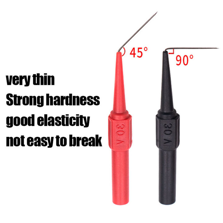 10Pcs%2030V%20Diagnostic%20Tools%20Multimeter%20Test%20Lead%20Extention%20Back%20Piercing%20Needle%20Tip%20Probes%20Car%20Automotive%20Test%20Probe%20Kit%200.7MM%20-%20Image%203