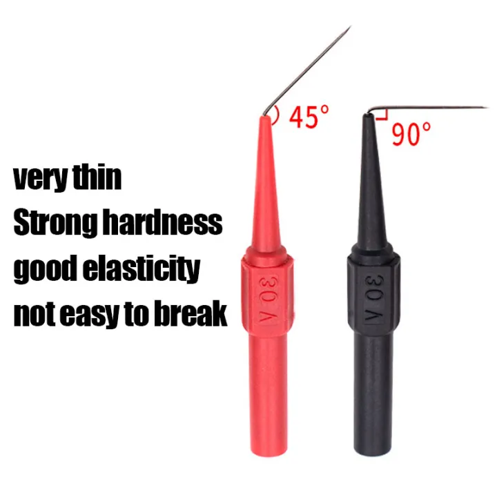 10Pcs%2030V%20Diagnostic%20Tools%20Multimeter%20Test%20Lead%20Extention%20Back%20Piercing%20Needle%20Tip%20Probes%20Car%20Automotive%20Test%20Probe%20Kit%200.7MM%20-%20Image%203