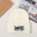 Warm Women Men Winter Beanies Hats Gothic Street Punk Knitted Bonnet Caps 100% Cotton Fashion Keep Warm Skullies Beanies Hats. 