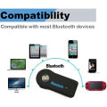 Aux Car Bluetooth Receiver 5.0 Interface 3.5mm Wireless Audio Adapter Hands Free Call Conversion Bluetooth Transmitter. 