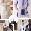 Transparent Matte Flexible Phone Lanyard Card Mobile Phone Universal Tether Tabs Hole Hanging Strap Patches Cord Clips Gasket.