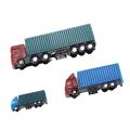 2pcs 1/200 1/300 Scale Plastic Model Truck For Architecture Building Diorama Kits Toy. 