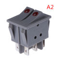 RK1-23 Oil Heater Switch ON/OFF  Rocker Switch 250V/16A With Double Buttons 1Pcs. 