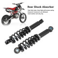 2pcs 220mm Motorcycle Rear Shock Absorber Suspension Damper for Electric Cycling Mini ATV Scooter Dirt Bike. 