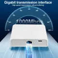 Magecam RJ45 Network Switch Hub 1 In 4 Out Converter 1000Mbps Gigabit Ethernet Switch Hub Wire Divider PC LAN Extend Adapter. 