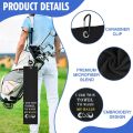 Funny Microfiber Premium Golf Towel, Embroidered Golf Towels for Golf Bags for Men&Women, Golf Accessories for Men Golfers. 