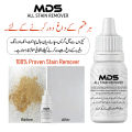 Instant Fabric Stain Remover , Stain Cleaner , Fast and Effective Solution for Removing Tough Stains like Oil stains, Rust (Zang), Ink , Grease , Ball point , paan etc. from any type of Fabric & any type of Colored or White cloth  -  Easy to carry. 
