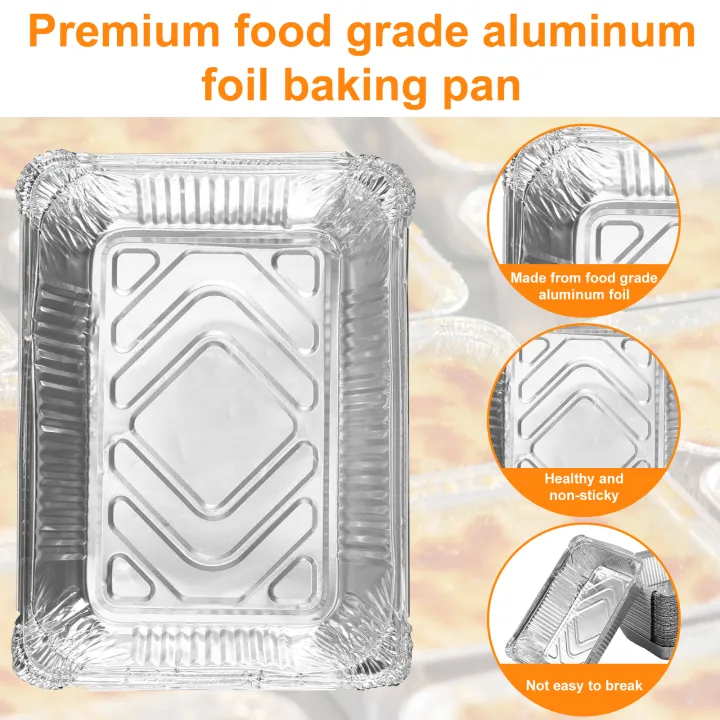 50%20Pcs%20Tin%20Foil%20Tray%20Aluminum%20Foil%20Trays%20Reusable%20Foil%20Baking%20Pans%20Disposable%20Food%20Container%20Non-Stick%20BBQ%20Trays%20for%20Cooking%20BBQ%20-%20Image%204