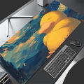Anime Mouse Pads Big Gamer XXL Keyboard Desk Mouse Mat Carpet  Tapis Souris Gaming Psyduck Notbook Pc P-pokemons Mousepad. 