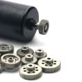 64P 21-54T Metal Pinion Gear Motor Gear for Speed Tuning & Transmission Upgrade For 1/8 1/10 RC Model Car Motor Upgrade Parts.