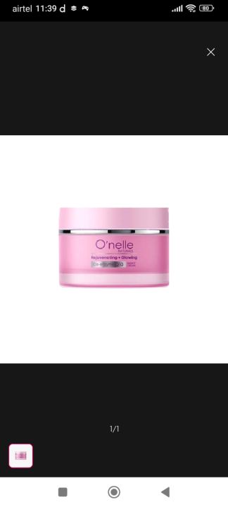 O’nelle Naturals Night Cream – Rejuvenating & Glowing Night Moisturizer with Co‑Enzyme Q10 (45 g)


---
