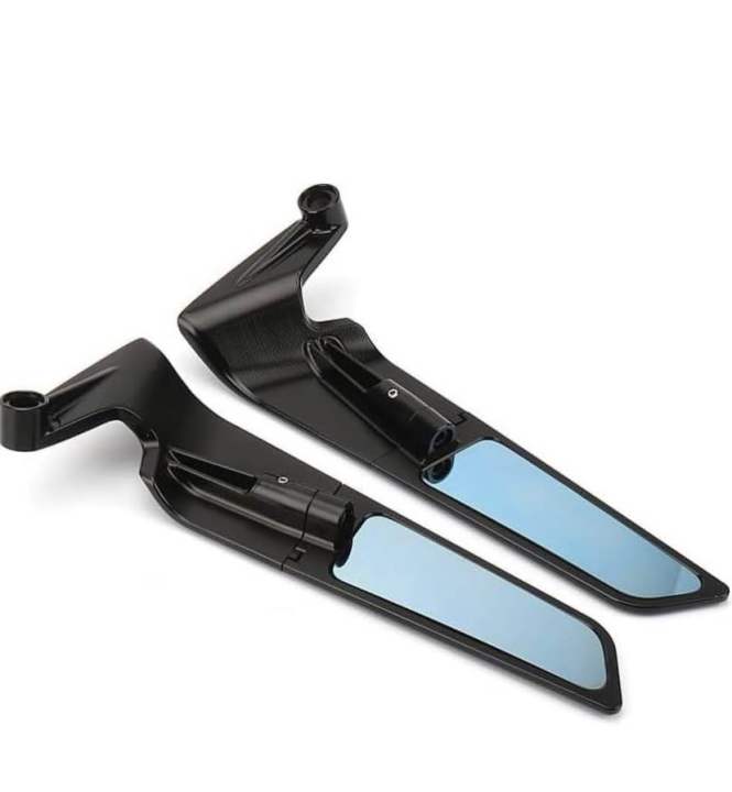 New Mirror stylish york nut fitting Wind Wing Rearview Stealth Mirrors