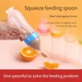 Baby Feeding Bottle Rice Cereal Bottle Spoon Milk Bottle Baby Training Feeder Food Supplement Food Spoon Baby Bottles BPA Free. 