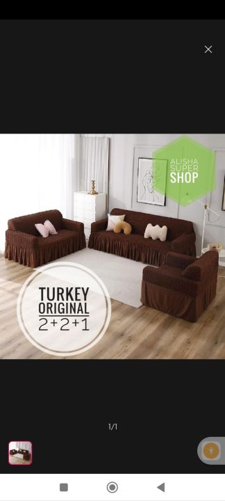 new exclusive design Turkey original elastic sopa cover 2+2+1(customised size available )