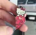 pink colour hello kitty best friend locket for 2 bff locket necklace for your best friend. 