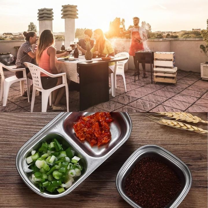 2/3/4%20Grids%20304%20Stainless%20Steel%20Dipping%20Plate%20Divided%20Sauce%20Plate%20Barbecue%20Seasoning%20Dish%20Kimchi%20Plate%20Kitchen%20Utensil%20-%20Image%204