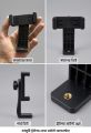 Adjustable Mobile Phone Holder Video Ring Tripod Mount Adapter With Adjustable Screw, Tripod Holder / Tripod Mount - Tripod - Tripod For Mobile. 