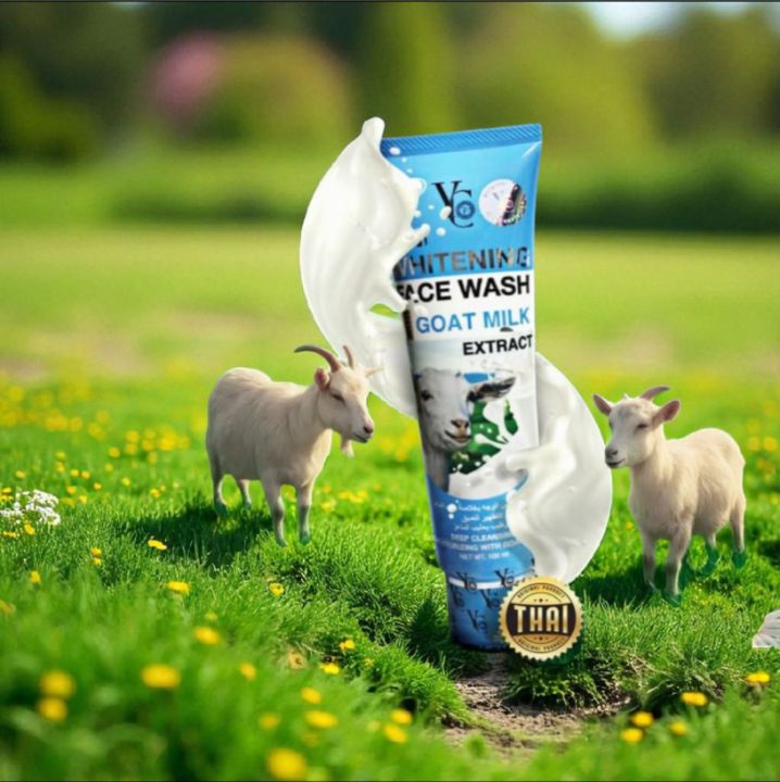 YC%20Goat%20Milk%20Whitening%20Face%20Wash%20100ml%20Thailand%20-%20Image%202
