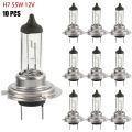 10PCS Halogen Headlight Bulb Super  Warm White Light H7 55W 12V Bulb Headlight Halogen Lamp Car HeadLight Replacement Bulb. 