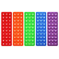 5pcs Word Pop 100 CVC Words Games Pop Toys, Phonics Learning Fidget Toys, Learn To Read Teaching Resources For Preschool Kids. 