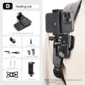 Vamson Backpack Clip for Insta360 x3 for  Hero 11 10 9 Camera 360Â° Rotate Shoulder Belt Mount Accessories for  Action. 