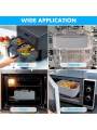 1pcs Air Fryer Silicone Baking Mat, Air Fryer Baking Tray Silicone Baking Tray Baking Special/Reusable Air Fryer Pan Replacement. 
