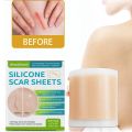 Silicone Scar Sheets Painless Scar Repair Tape Roll Gen 1 Roll/4pc Scar Removal Strips for Face Body Acne Skin Care. 