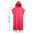 Surf Poncho Changing Towel with Hood Microfiber Beach Blanket Bath Towel Swim Towel Wetsuit Beach Poncho for Adults.