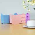 Wireless Wifi Router Shelf, Wall-mounted Cable Power Bracket Organizer, Router Wall Hanging Rack. 