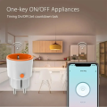 Zigbee 3.0 Tuya Smart Power Plug 16A EU Socket Outlet Energy Monitoring Timer Switch Remote Control Work with Alexa Google Home. 