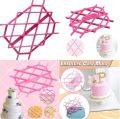 Diamond Texture Plastic Fondant & Cake Embosser. 