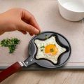 Non-stick fry pan surface with fine craftsmanship. Small size and light weight, easy to carry and use.. 