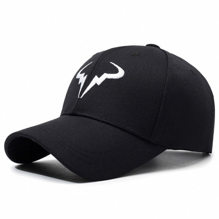 Stylish%20Black%20Baseball%20Cap%20with%20Unique%20White%20Bull%20-%20horn%20-%20like%20Logo,%20Ideal%20for%20Everyday%20Wear%20and%20Outdoor%20Activities%20-%20Image%206