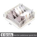 Sports Bra Underwear Organizer Storage Box Panties Socks Storage Boxes Wardrobe Clothes Organizer Cabinet Drawers Separator Box. 