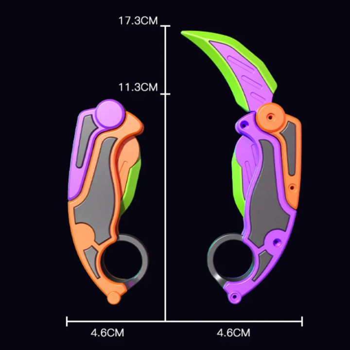 New%203D%20Printed%20Gravity%20Claw%20Knife%20Toy%20Stress%20Relief%20Butterfly%20Fidget%20Hand%20Gripper%20Sensory%20Toy%20Folding%20Claw%20Knife%20Radish%20for%20%20-%20Image%205