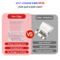 iLMH Invisible Leg Shortening Clip, Non-Slip Pants Edge Clip, Quick Fix Hem Clip, Hidden Pants Adjuster, Sewing Accessories.