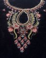 3Piece Embroidered Velvet unstitched suit. 